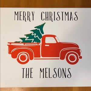 Christmas canvas